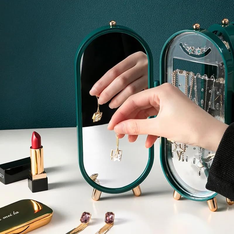 TREASURE TROVE 4-Layer Foldable Jewelry Organizer | RAMODO JEWELRY